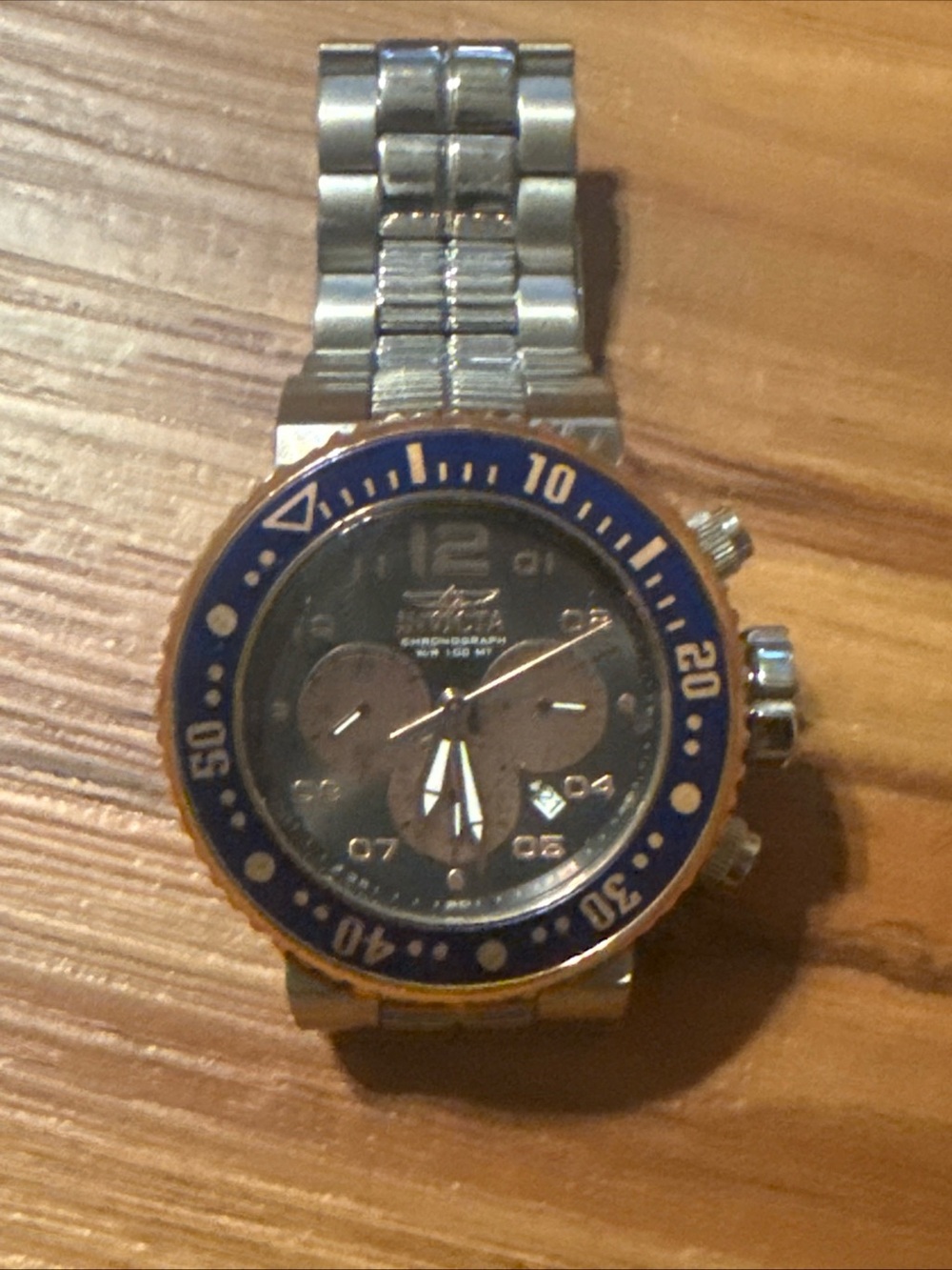 Invicta Grand Pro Diver 29817 a massive 52mm men's chronograph New Battery!!